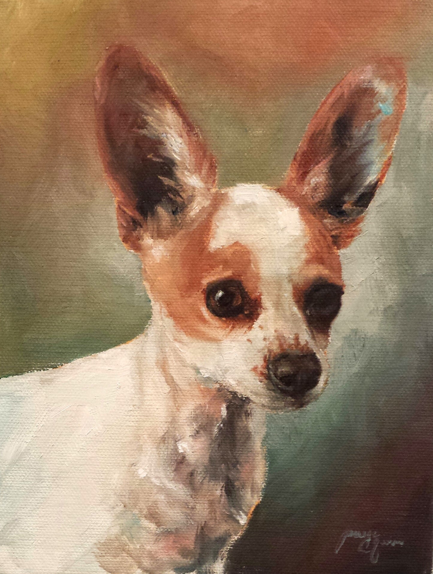 Custom Oil Painting - Wedding Portrait - Pet Portrait - Anniversary Gift - Custom Portrait - Family Portrait