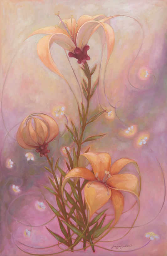 "Glow Babies" Print 12x18 in on Matte Paper